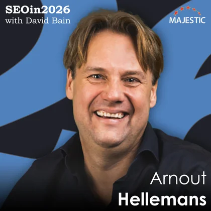 Arnout Hellemans 2026 podcast cover with logo