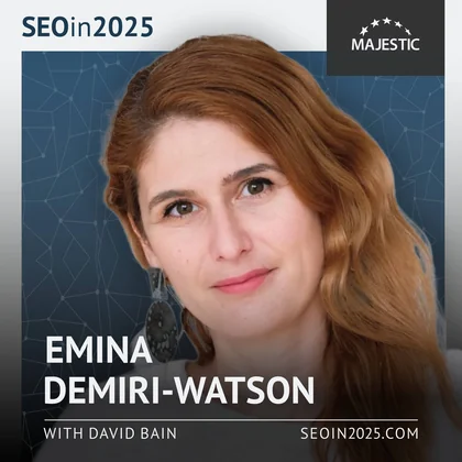 Emina Demiri-Watson 2025 podcast cover with logo