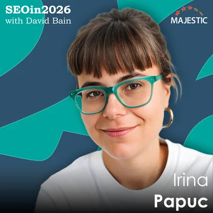 Irina Papuc 2026 podcast cover with logo