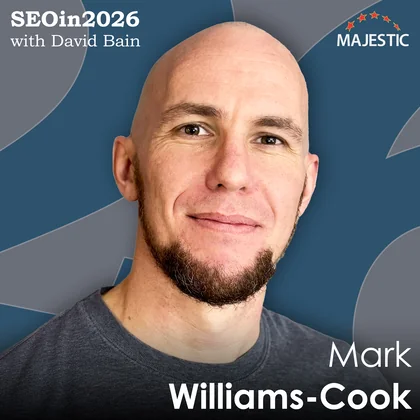 Mark Williams-Cook 2026 podcast cover with logo