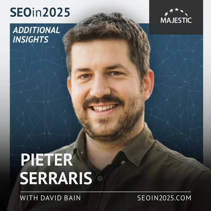 Pieter Serraris 2025 podcast cover with logo