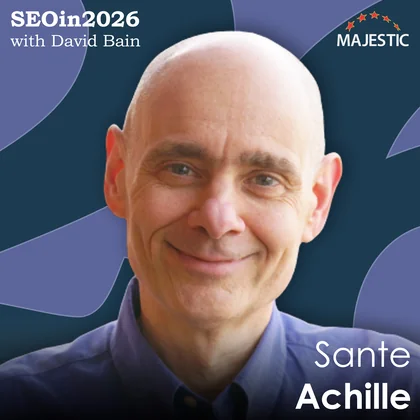 Sante J. Achille 2026 podcast cover with logo